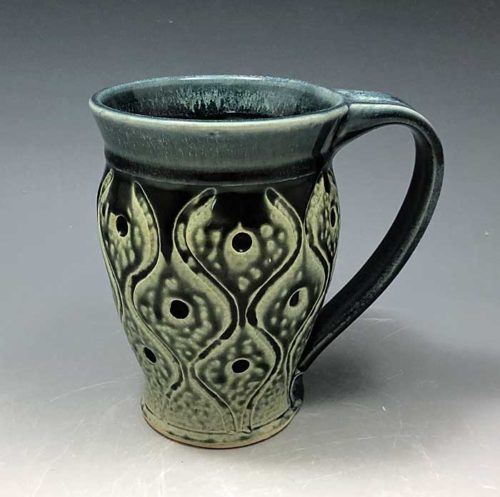 handmade stoneware mug by Ira Burhans
