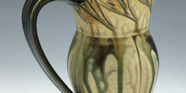 Carved Mug, Porcelain